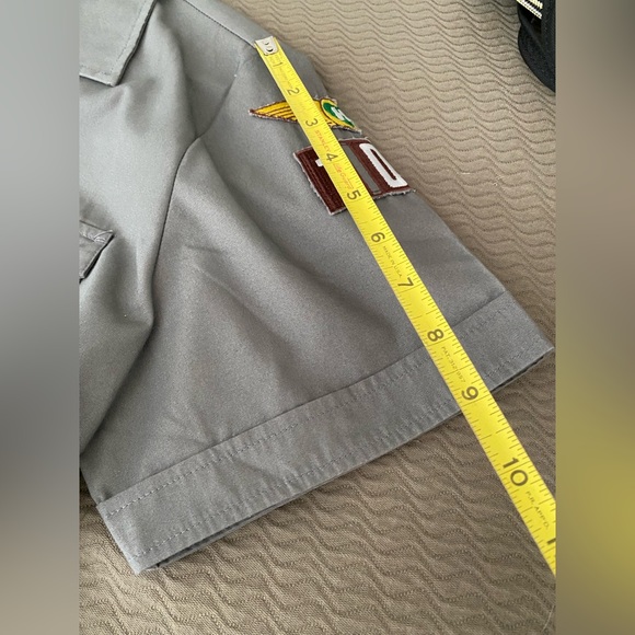 Harajuku Lovers not L.A.M.B Gwen Stefani scout military camp shirt rare NWOT XL - Picture 12 of 15